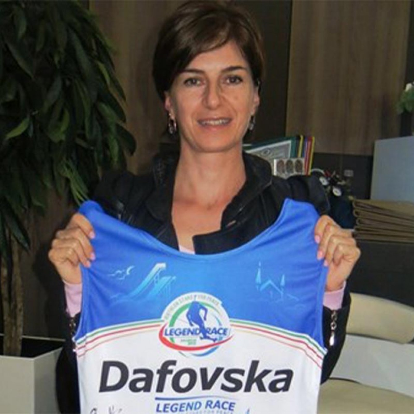 Ekaterina Dafovska <br> Bulgarian biathlete